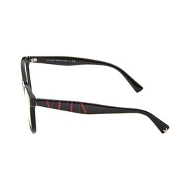 Valentino VA3014-5199 Marco de anteojos negro con lente DEMO 53 mm, Negro -, 53mm