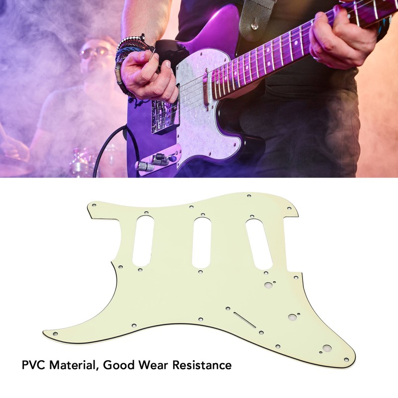 Electric Guitar Pickguard PVC Material Scratch Proof Guard Plate for