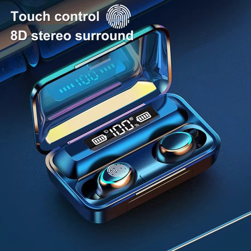 High Quality TWS Wireless Sports Earphones In-Ear Headset Digital Display