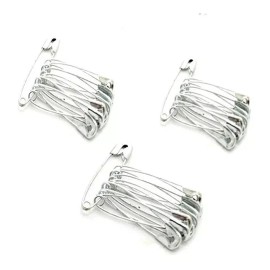 Komerco Seguros Para Ropa Alfiler 3 Tamaños 60 Piezas