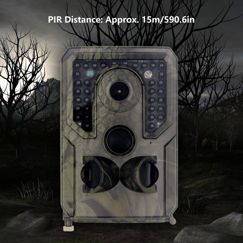 Trail Camera Infrared Night Vision 16MP Photo 1080P Video Motion
