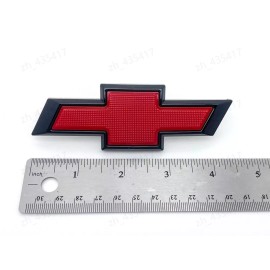 GM 2019-2024 Silverado 1500 2500 3500 HD Small Red Grille Bowtie Emblem 84293092