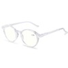 ZENOTTIC Reading Glasses Blue Light Blocking Round Glasses for Men