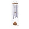 UpBlend Outdoors Wind Chime UpBlend Outdoors Silver 29-32” Full Length.