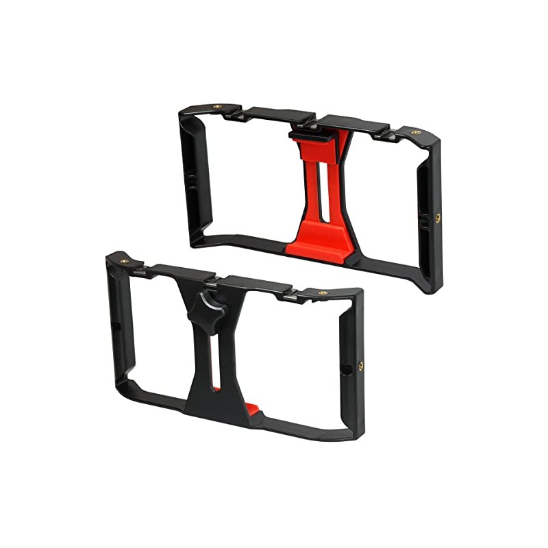 iGadgitz U7219 Handheld Phone Stabilizer, Smartphone Video Rig, Phone Video