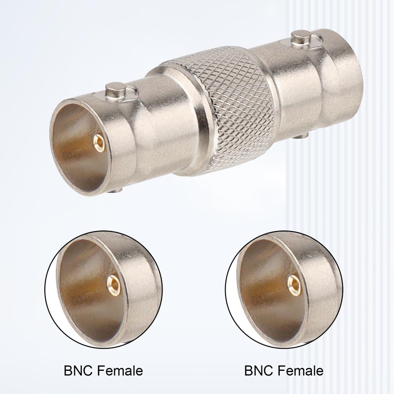 MOOKEERF 5PCS SDI Connector BNC Adapter 75 Ohm BNC Female