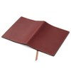 Sapporo Leather Craftsman Book Cover, Bunko Book Size, Made in