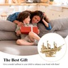 DIY 3D Wooden Ship Model Puzzle for Adults, Mechanical Woodcraft
