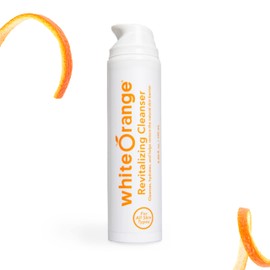 White Orange Revitalizing Cleanser, Ultra Hydrating Facial Cleanser with Hyaluronic Acid and 11 Botanicals including Orange Oil, Sulfate and Paraben-Free