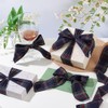 AHANDMAKER 10 Yards Buffalo Plaid Ribbon Red and Green Check