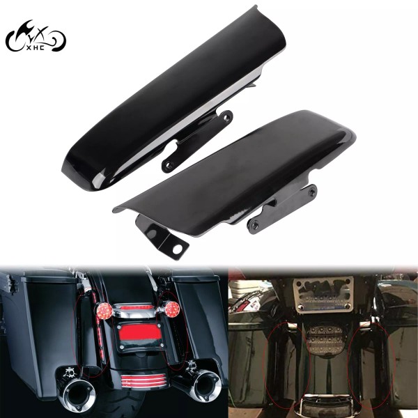 Unbranded Vivid Fender Saddlebag Filler Panels Strips For Harley Electra