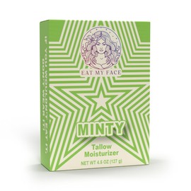 Eat My Face Natural Tallow Bar Soap – Minty | Refreshing & Revitalizing | Handmade with Grass-Fed Tallow, Organic Ingredients | Safe for All Skin Types | 4.5 oz