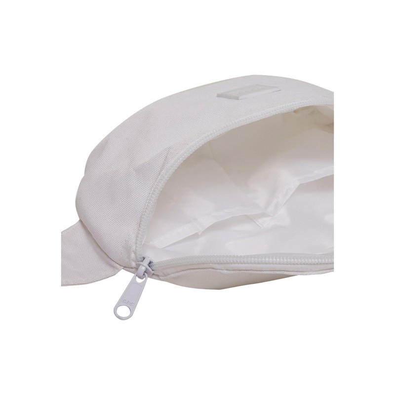 Urban Classics Unisex's Gürteltasche mit Logo Patch Hip Bag, White,