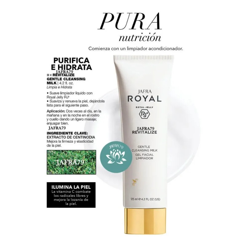 Gel Limpiador+esencia Facial Tonificante Revitalize Jafra