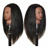 HairZtar Maniqui Cabeza Cabello Natural Marrón # 2 45 Cm