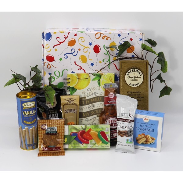 Gift Basket Village Loaded with Candy, Cookies, Treats & More Gift Box