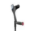 KMINA Foldable Forearm Crutches of Carbon Fiber (x2 Units), Open