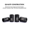 MIXPOWER 14 Pieces 1/2-Inch Drive Shallow Impact Socket Set, 11-32mm,