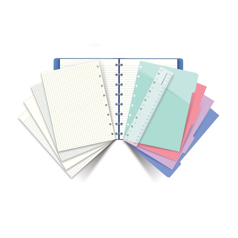Filofax B115103U Refillable Notebook, Blue