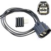 Engine Cooling Fan Motor Connector Pigtail Plug Wiring Harness Compatible