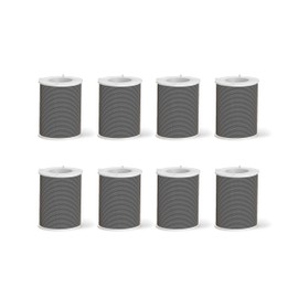 Dreamwills DW360 8pcs Filter Replacement, 8pcs Carbon Fiber for Sink Filter