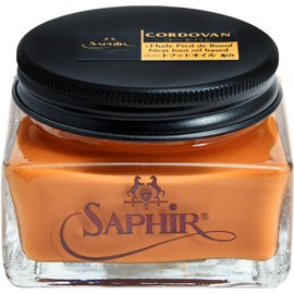 [サフィールノワール] コードバン専用クリーム コードバンクリーム 75ml シェルコードバン オイルコードバン 補色 ツヤ 栄養 保護 保湿 ホーウィン Alden フォーン