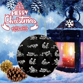 Funny Christmas Ornament for Couple, Xmas Tree Decoration