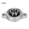 sourcing map 2pcs KFL003 Pillow Block Bearings 8mm Bore Bearing