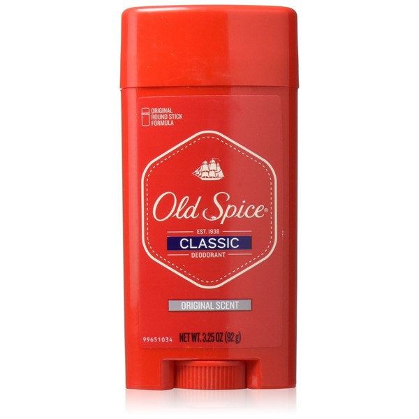 Old Spice Classic Deodorant Stick, Original Scent for Men, 3.25 oz