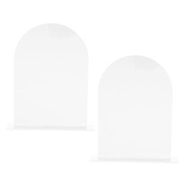 NOLITOY 2sets Blank Clear Acrylic Table Numbers for Wedding Reception Rustic Table Signs Elegant Design for Event Decor Wedding Must Haves for Reception