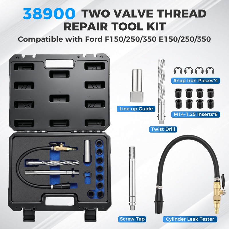 GEARCESS Spark Plug Repair Kit Fit for Ford F-150 Triton