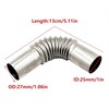 24mm Car Heater Exhaust Pipe Tube Elbow Connector For Webasto