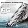 REGUDA Heavy Duty Locking Drawer Slides Full Extension Runners with