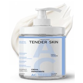 Tenderskin Crema Hidratante de Uso Diario Rostro y Cuerpo AC  Piel Muy Seca, Seca  Normal  Hyper-hidratante con Ácido Hialurónico Multimolecular,...  