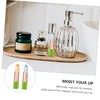 FOMIYES 2pcs Temperature Changing Lip Gloss Moisturizing Aloe Lip Balm