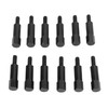 Tbest Sbc Valve Cover Hex Bolts, 12PCS Mini Valve Cover
