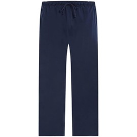 U2SKIIN Mens Pajama Pants Soft, Lightweight Lounge Pant with Pockets Sleep Pj Bottoms for Men(Navy, L)