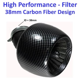 Unbranded Ice Bear  SLASH 50 PMZ50-M350cc Scooter High Performance Air Filter