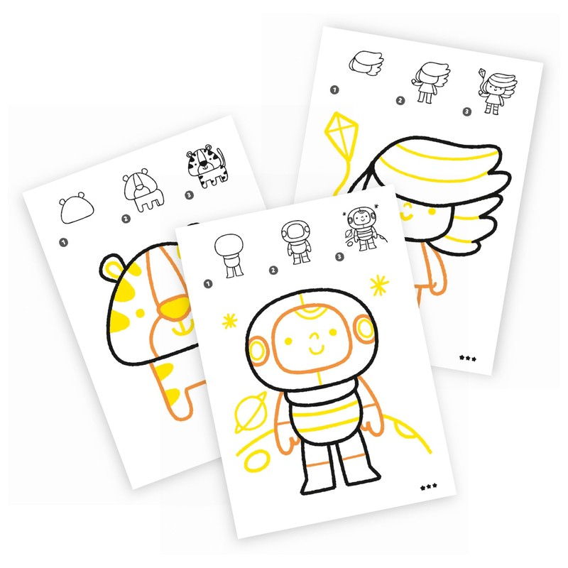 Dessineo Drawing Studio - Learn to Draw Play Set in