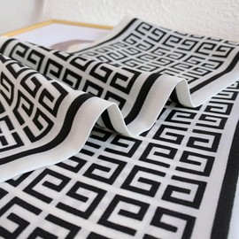 Leimdu Skinny Headband Handbag Ribbon Silk Feeling Hair Scarf for Women Girls Neckerchief,59x7 inch