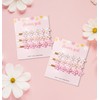 Pop Fizz Designs Flower Girl Hair Clips | Pink Flower