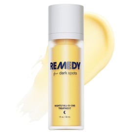 Remedy for Dark Spots | Advanced Night Treatment with Retinol & Kojic Acid | For Discoloration and Uneven Tones | With Glutathione, Niacinamide, Mandelic Acid | By Dermatologist Dr. Shah, 1 fl. oz