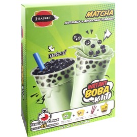 J-BASKET Matcha Boba Kit, Matcha, 10 Oz