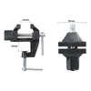 BUYSK Mini Table Bench Vice Clamp for Jewelry Model Making