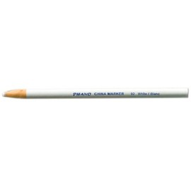 Dixon 00092 Phano Peel-Off China Marker - White - 12 per Package