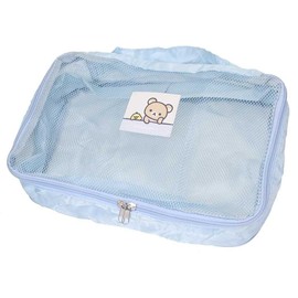 Tees Factory RK-5544483RK Rilakkuma & Kiiroitri Compression Pouch, H8.7 x W13.4 x D3.1 inches (222 x 340 x 80 mm)