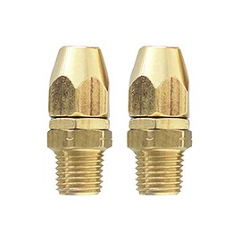 TOPRING 17.064C FLEXCOIL Replacement Swivel Hose-end Fittings, 3/8 I.D. X 1/4(M) NPT, Pack of 2 Fittings, Series 17