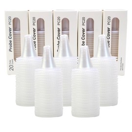 NCTNCX Set for Braun Fever Thermometer Protective Caps 100 Pieces Thermoscan Protective Cap Fever Thermometer Ear for All Brown Ear Thermometers