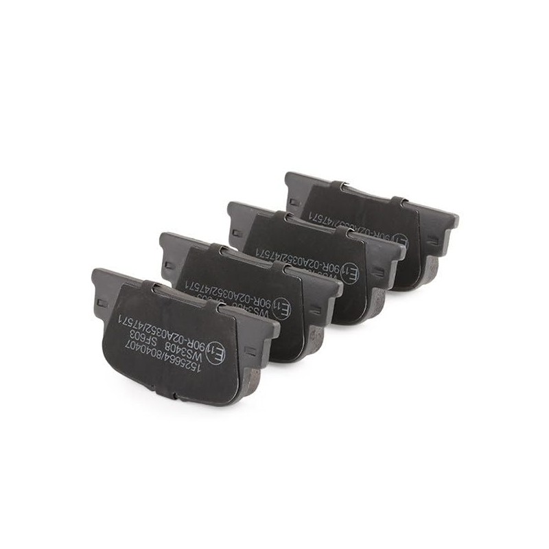 RIDEX 402B0517 Brake Pad Set Disc Brake Pads Rear Brake
