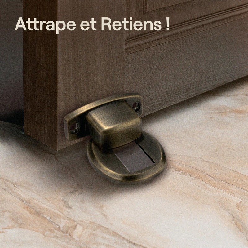 LA LOURDE - Magnetic Door Stop - Zinc Alloy -